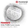 HWATANG Hamlet Optics Dome Magnifier Optical Glass Grade Acrylic Paperweight