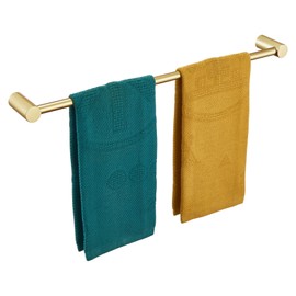 KOKOSIRI Bathroom Towel Rack Wall Mounted 24-Inch Bath Towel Bar Holders for Bathroom Hardware Accessories Brushed Gold Stainless Steel, B4007BG-L24