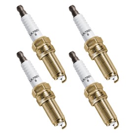 GPMMWPG Iridium Spark Plug 93175 LKR7DIX11S Compatible with Accord Civic CRV Pilot, for Acura ILX RL TL, for Elantra Santa Fe Tucson, for Kia Forte Soul, for Ram 1500 Charger for XP5702 XP6203, 4 Pack
