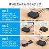 Sanwa Direct Media Player USB/SD HDMI/AV/VGA MP4 Remote Control 400-MEDI022