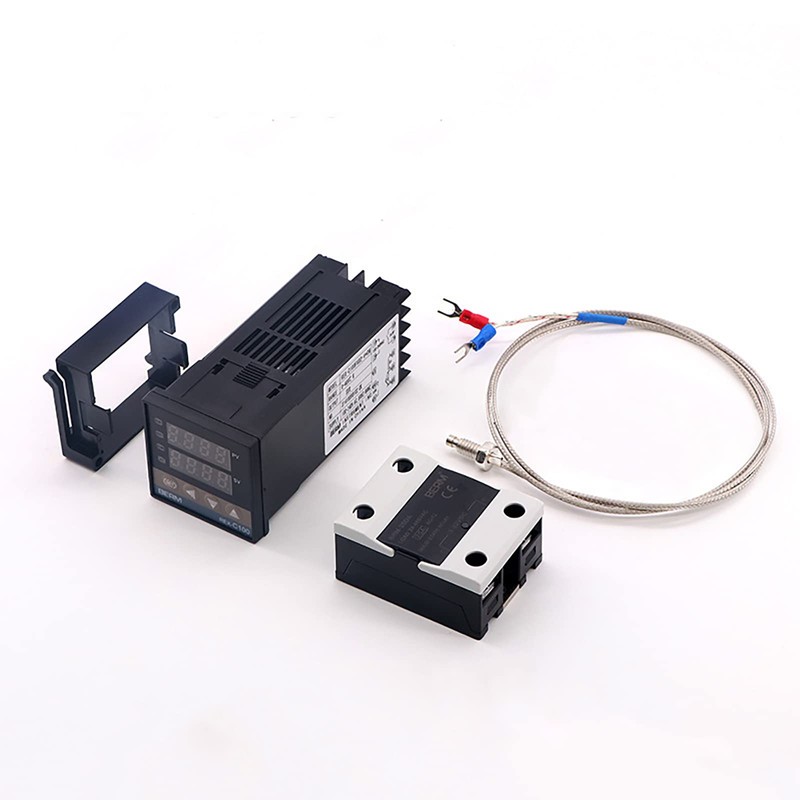 WANGCL Digital PID Controller Intelligent Thermostat with 25A SSR Relay