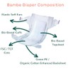 Bambe | Eco Nappies | Small | From Birth to