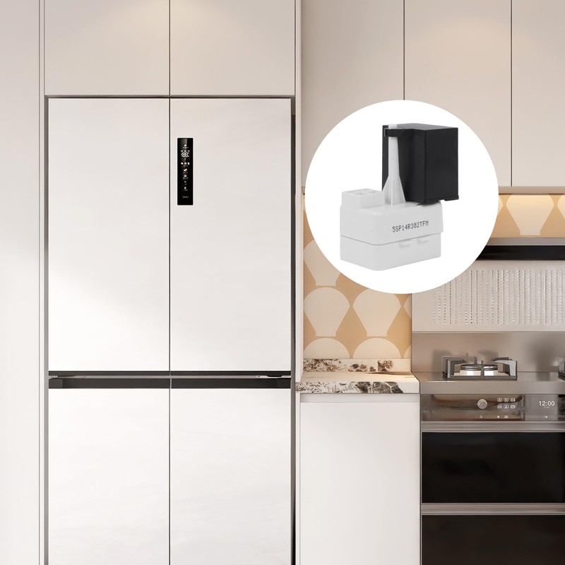 Walmine Refrigerator Compressor Start Relay & Capacitor Part Replacement for