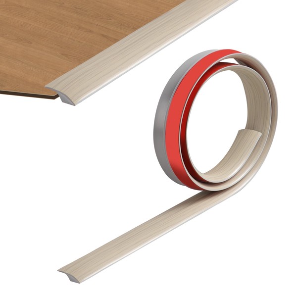 1M PVC Carpet Tack Strip Self -Sticking, Carpet Edge Protector,