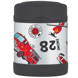 Thermos FUNtainer Insulated Stainless Steel Food Jar 290ml, Fire Truck