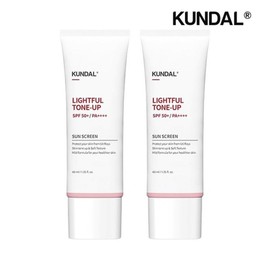 Kundal Daily Lightful Tone-up Sunscreen 40ml x2 / 쿤달 데일리 라이트풀 톤업 선크림 40ml x2개