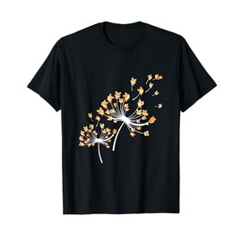 Corgi Flower Fly Dandelion Funny Dog Owner Lover T-Shirt for Men Women Girls Kids