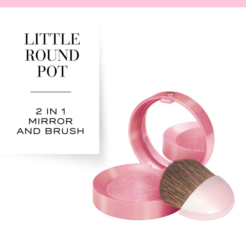Bourjois Little Round Pot Blusher 34 Rose D'or, 2.5g, 29192115034