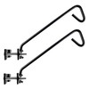 2 Packs 11 Inch Fence Deck Hook Rail Hanging Mounting
