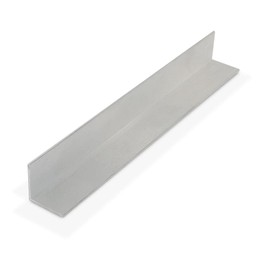 Outwater Industries Extruded Aluminum Angle Alu469-M Mill Finish 1''X 1''X 1/16'' Aluminum Angle Moulding 46 Inch Lengths (Pack of 3)