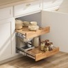 OCG Pull Out Cabinet Organizer 17" W x 21" D,