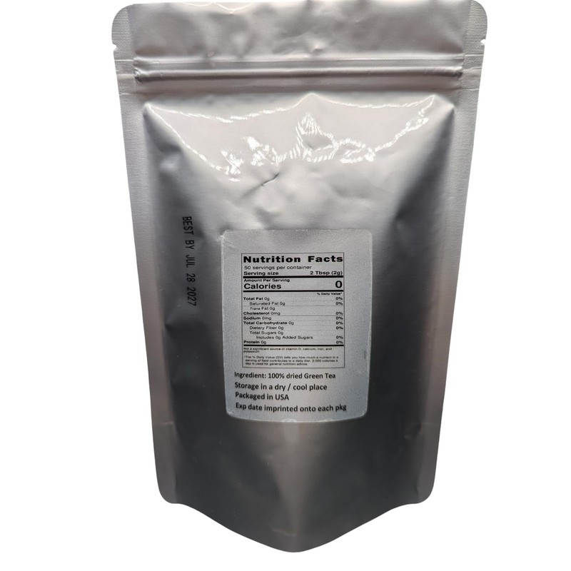 Rose Green Tea - Premium Green Tea Loose Leaf with