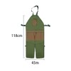 ITODA Gardening Tool Apron Oxford Garden Apron Waterproof Gardening Aprons