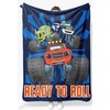 Nickelodeon Blaze and The Monster Machines Plush Throw Blanket -