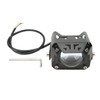 LED Electric Bike Light Aluminum Alloy High Brightness Bicolor Lens