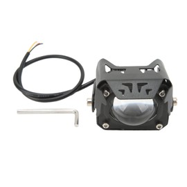 LED Electric Bike Light Aluminum Alloy High Brightness Bicolor Lens Electric Bike Spotlight DC 12 to 100V