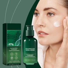 Skin Tightening Serum, 80ml Face Serum Hautpflege Schrumpfen Poren Serum Hyaluronsäure-Gesichtsserum, Bio Hyaluron Serum Hochkonzentriert Anti-Falten Instant Face Tightening