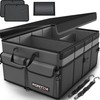 FORTEM Trunk Organizer For SUV Car Trunk Organizer, Foldable Storage,