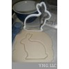 LARGE EASTER BUNNY RABBIT COOKIE CUTTER MADE IN USA PR217