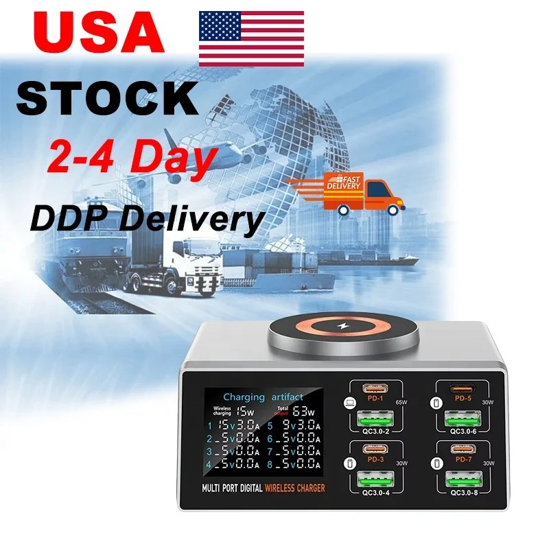 Multi-functional Magnetic Charging Station for Devices 140w Fast Charging Desktop