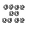 sourcingmap 10pcs M14 x 1.5mm Pitch Metric Fine Thread Carbon