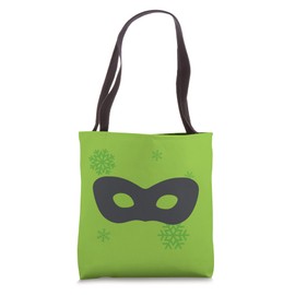 Miraculous Ladybug Christmas Cat Noir Mask Ornament Tote Bag
