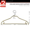 MAWA by Reston Lloyd Silhouette Series Non-Slip Space Saving Clothes