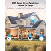PILSAMAS WiFi Caregiver Pager Wireless Call Button with App Alert,