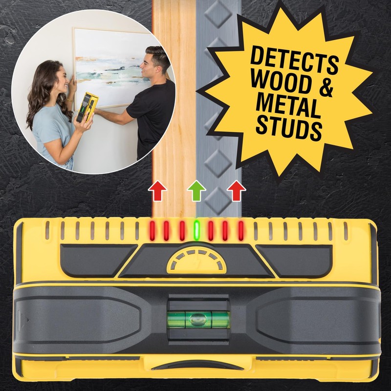 Franklin Sensors Prosensor M210 Stud Finder With 13-Sensors, Wood &
