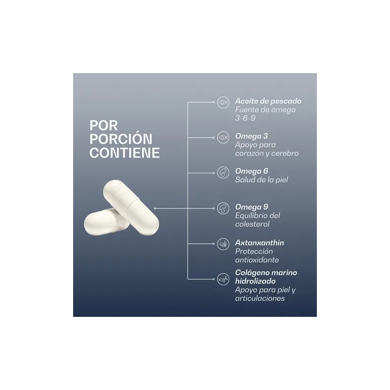 Omega 3 Con Colageno Marino Hidrolizado Formula Premium