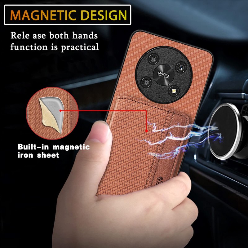 MOJIA Case for Honor Magic4 Lite, Ultra Thin Flip Card