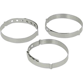 Metaltex Roulades Rings, Multi-Colour, 10-Piece