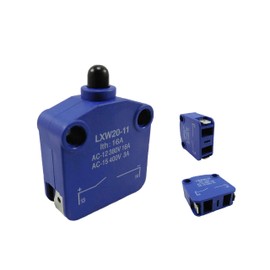 Snap switch, device switch, opener 16 A, 380 V, pressed - on, door contact switch, snap switch, LED (low voltage) or 230 V (high voltage) on/off, chest switch