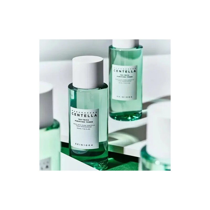 Skin1004 Madagascar Centella Tea-trica Purifying Toner 210ml - Grasa -