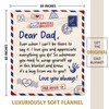 Craftique Fathers Day Dad Gifts from Daughter Son- Soft Letter