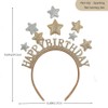 Yheahin Glitter Star Headband Birthday Party Hair Band with Sequins