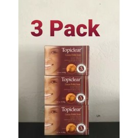 Topiclear Cocoa Butter Soap 3 oz. Fresh & Healthy Skin.  3 Pack .Free Shipping!