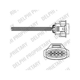 Delphi ES10791-12B1 Lambda Sensor