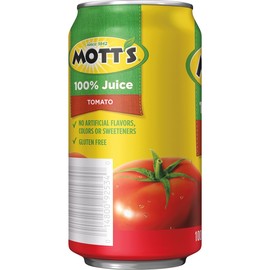 Mott'S 100% Tomato Juice, 11.5 Fluid Ounce Can, 24 Count