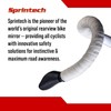 Sprintech Swiss-Made Convex Chrome-Plated Bike Mirror for Drop Bars –