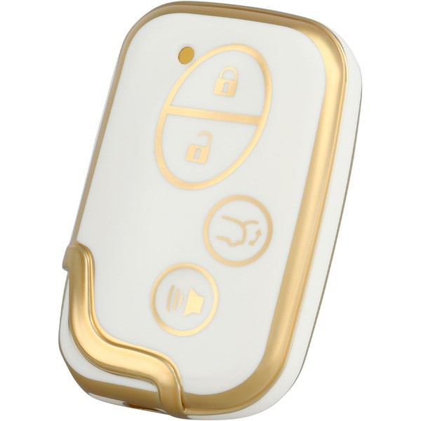 OFF WE GO for Lexus Key Fob Cover, TPU Key