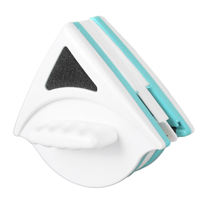 Window Double Side Wiper Plastic Ergonomic Handle Magnetic Glass Cleaning
