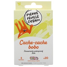 Pierre Feuille Ciseaux Kids Waterproof Plasters Animals 20 Plasters