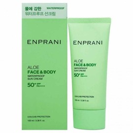 Enprani Aloe Waterproof Sun Cream 100ml SPF50+ PA+ / 엔프라니 알로에 워터프루프 선크림 100ml SPF50+ PA+