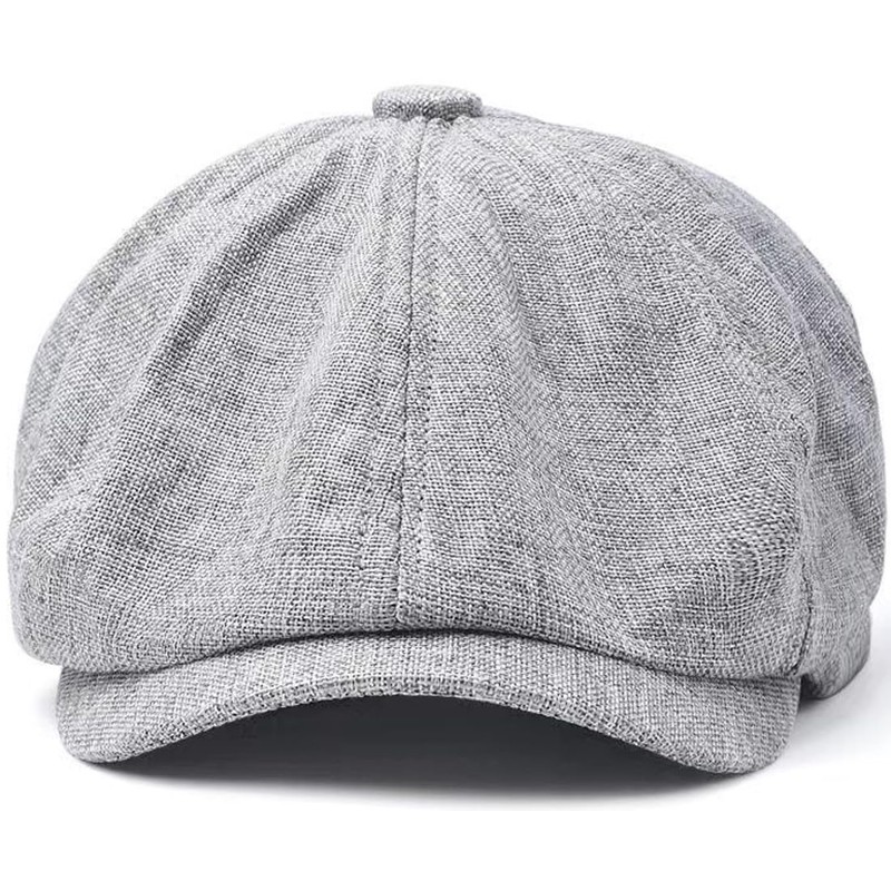 Yixda Herren Schiebermütze Barret Cap Unisex Sommer Atmungsaktiv Schirmmütze Kappe
