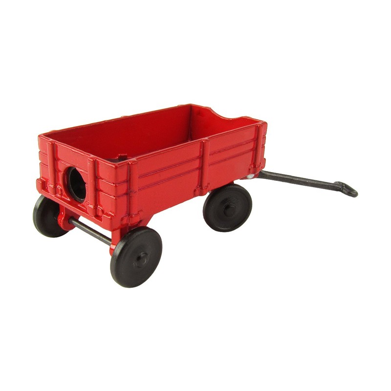 Treasure Gurus 1:12 Scale Model Red Wagon Miniature Dollhouse Accessory
