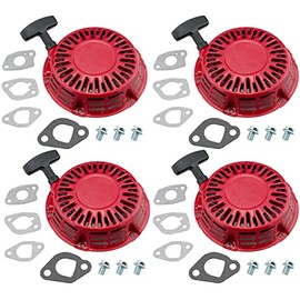 JJing 4 Pack Recoil Starter Assembly for Honda GX120 GX160 GX200 GX140 Engine Power Equipment