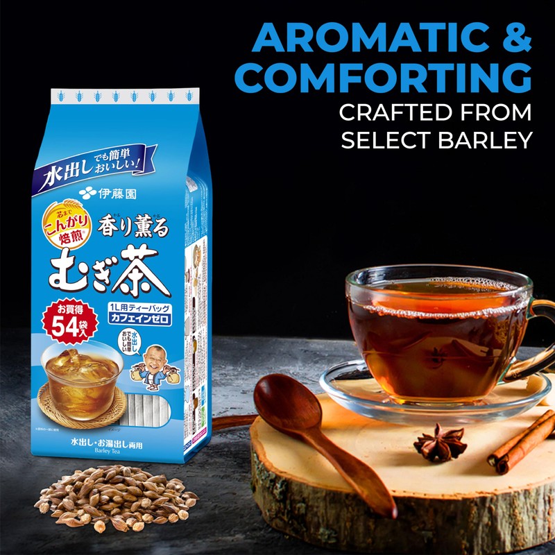 ITO EN Japanese Barley Tea Kaori Kaoru (Aromatic) Mugichae Tea