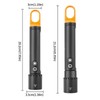 Rechargeable Flashlight 3 Light Source, High Lumens Magnetic Flashlights High