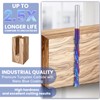 HQMaster Extra Long Spiral Router Bit Down Cut 1/4 Inch
